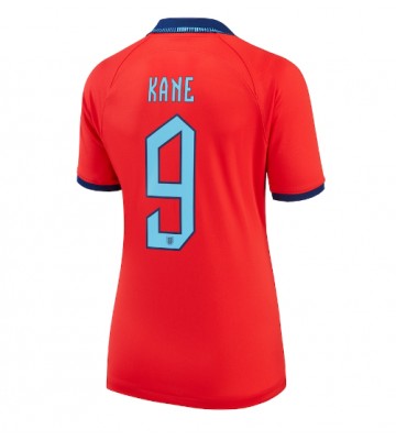 England Harry Kane #9 Bortatröja Dam VM 2022 Kortärmad